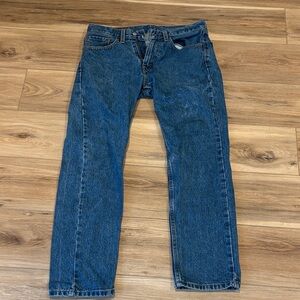 Levi's Men's Straight Blue Jeans